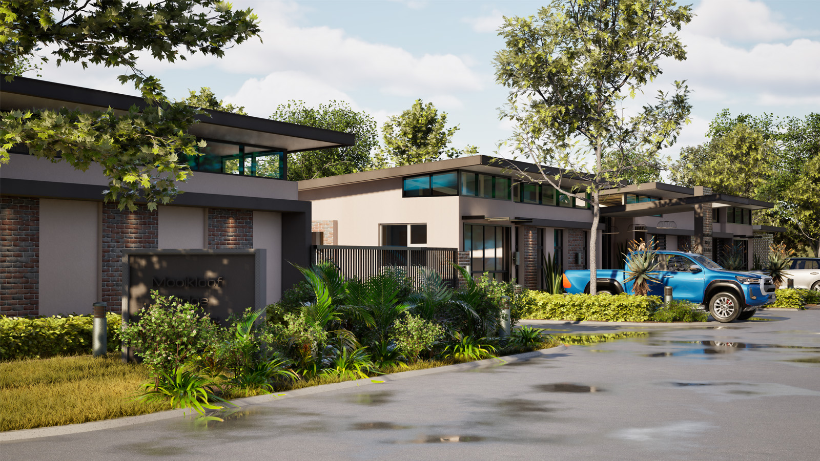 Administration building — hero render